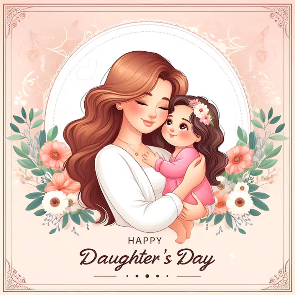Happy Daughter’s Day 2024 Image